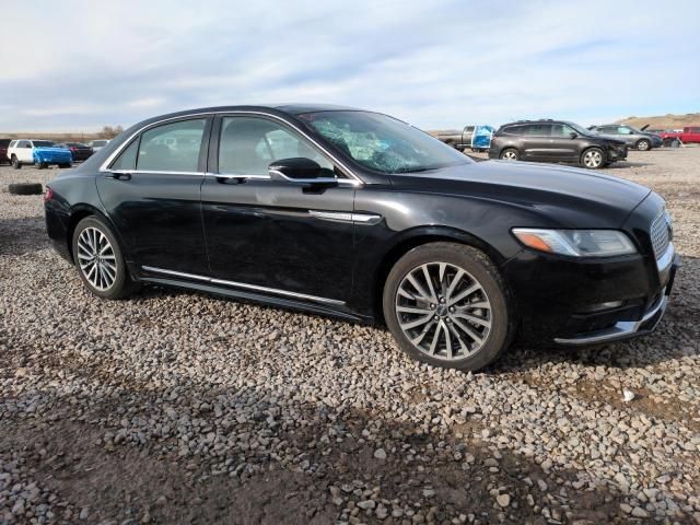 2017 Lincoln Continental Select