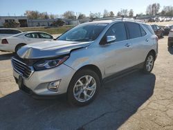 Salvage cars for sale at Bridgeton, MO auction: 2021 Chevrolet Equinox Premier