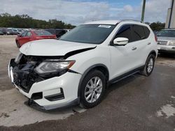 Salvage cars for sale at Apopka, FL auction: 2017 Nissan Rogue S