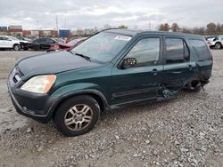 Honda cr-v ex salvage cars for sale: 2004 Honda CR-V EX