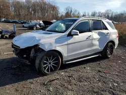 Salvage cars for sale from Copart Baltimore, MD: 2015 Mercedes-Benz ML 400 4matic