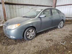 Salvage cars for sale from Copart Houston, TX: 2010 Hyundai Elantra Blue