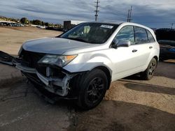 Salvage cars for sale at Colorado Springs, CO auction: 2009 Acura MDX Technology