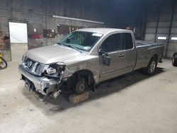 Salvage cars for sale at Angola, NY auction: 2008 Nissan Titan XE