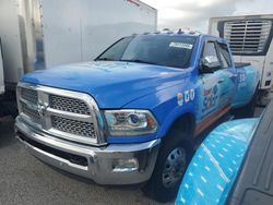 Salvage trucks for sale at Arcadia, FL auction: 2016 Dodge 3500 Laramie