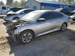 Honda salvage cars for sale: 2016 Honda Civic LX