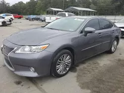 Salvage cars for sale at Savannah, GA auction: 2015 Lexus ES 350