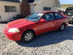 Honda salvage cars for sale: 1996 Honda Civic EX