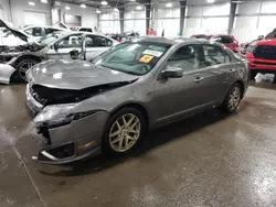 Salvage cars for sale at Ham Lake, MN auction: 2012 Ford Fusion SEL