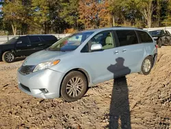 Salvage cars for sale at Austell, GA auction: 2016 Toyota Sienna XLE