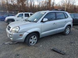 Hyundai salvage cars for sale: 2007 Hyundai Tucson SE