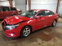 Hyundai salvage cars for sale: 2022 Hyundai Elantra SE