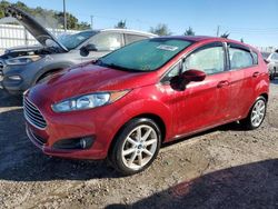 Ford Fiesta salvage cars for sale: 2017 Ford Fiesta SE