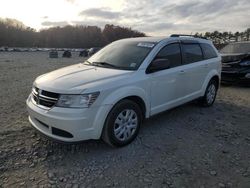 Salvage cars for sale from Copart Windsor, NJ: 2017 Dodge Journey SE