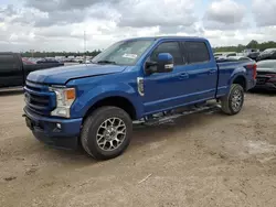 Salvage cars for sale at Houston, TX auction: 2022 Ford F250 Super Duty