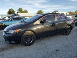 Salvage cars for sale at Prairie Grove, AR auction: 2012 Honda Civic LX