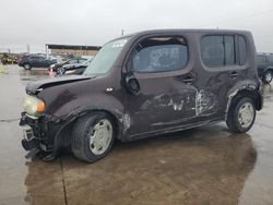 Salvage cars for sale at Grand Prairie, TX auction: 2013 Nissan Cube S