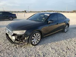 Audi salvage cars for sale: 2017 Audi A4 Premium