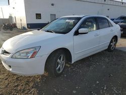 Salvage cars for sale from Copart Farr West, UT: 2003 Honda Accord EX