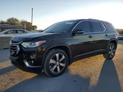 Salvage cars for sale at Orlando, FL auction: 2018 Chevrolet Traverse LT