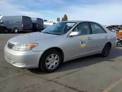 Salvage cars for sale from Copart Hayward, CA: 2004 Toyota Camry LE