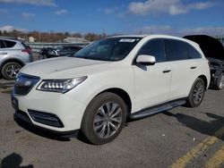 Carros salvage a la venta en subasta: 2015 Acura MDX Technology