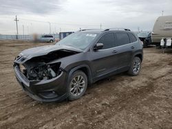 Salvage cars for sale at Greenwood, NE auction: 2019 Jeep Cherokee Latitude Plus