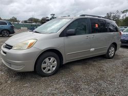 Toyota Vehiculos salvage en venta: 2004 Toyota Sienna CE