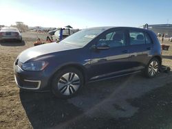 Salvage cars for sale at San Diego, CA auction: 2016 Volkswagen E-GOLF SE