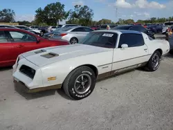 Salvage cars for sale at Riverview, FL auction: 1978 Pontiac Firebird