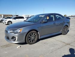 Mitsubishi salvage cars for sale: 2017 Mitsubishi Lancer ES