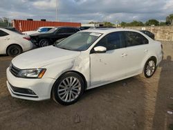 Vehiculos salvage en venta de Copart Homestead, FL: 2016 Volkswagen Jetta SEL