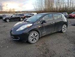 Nissan Leaf salvage cars for sale: 2015 Nissan Leaf S