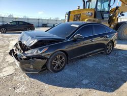 Salvage cars for sale at Walton, KY auction: 2018 Hyundai Sonata Sport