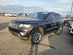 Salvage cars for sale at Woodhaven, MI auction: 2014 Jeep Grand Cherokee Limited