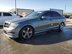 Mercedes-Benz salvage cars for sale: 2012 Mercedes-Benz C 250