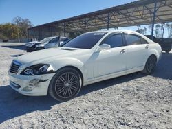 Salvage cars for sale from Copart Cartersville, GA: 2008 Mercedes-Benz S 550