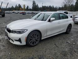 Salvage cars for sale at Graham, WA auction: 2021 BMW 330XI