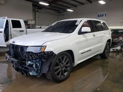 Jeep salvage cars for sale: 2018 Jeep Grand Cherokee Overland