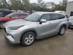 Salvage cars for sale from Copart Augusta, GA: 2021 Toyota Highlander L