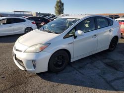 Salvage cars for sale from Copart North Las Vegas, NV: 2012 Toyota Prius