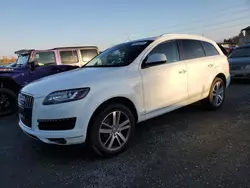 Salvage cars for sale from Copart Eugene, OR: 2014 Audi Q7 Premium Plus