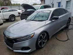 Salvage cars for sale at Montgomery, AL auction: 2022 Honda Accord Sport