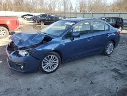 Salvage cars for sale at Ellwood City, PA auction: 2013 Subaru Impreza Limited