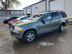 Salvage cars for sale at Albuquerque, NM auction: 2002 Ford Explorer XLT