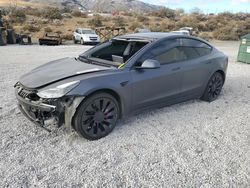 Salvage cars for sale at Reno, NV auction: 2023 Tesla Model 3