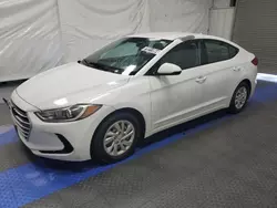 Salvage cars for sale at Dunn, NC auction: 2017 Hyundai Elantra SE