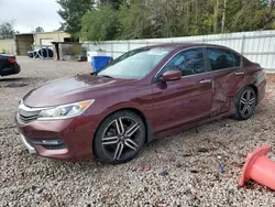 Vehiculos salvage en venta de Copart Knightdale, NC: 2016 Honda Accord Sport