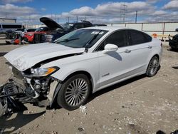 Ford Fusion Titanium hev salvage cars for sale: 2014 Ford Fusion Titanium HEV