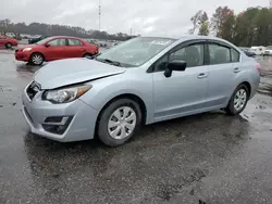 Salvage cars for sale from Copart Dunn, NC: 2016 Subaru Impreza